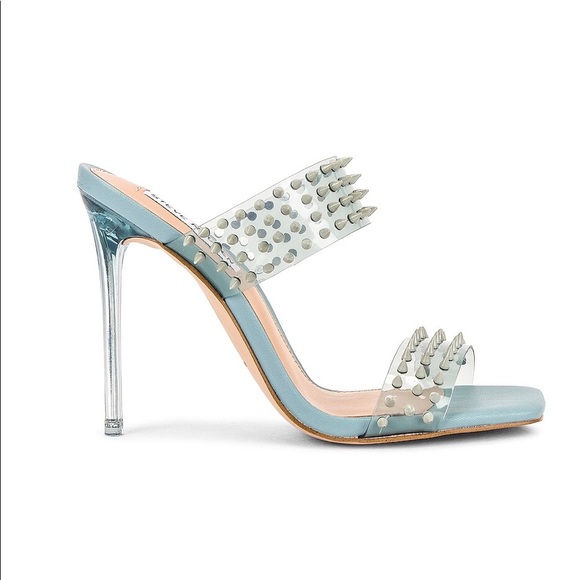Blue Steve Madden high heeled sandals - Picture 2 of 2